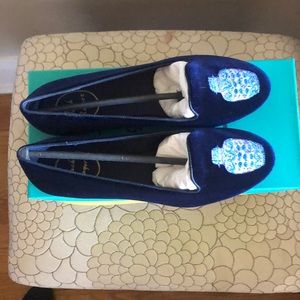 NWT Jack Rogers Ginger Jar Velvet Flats